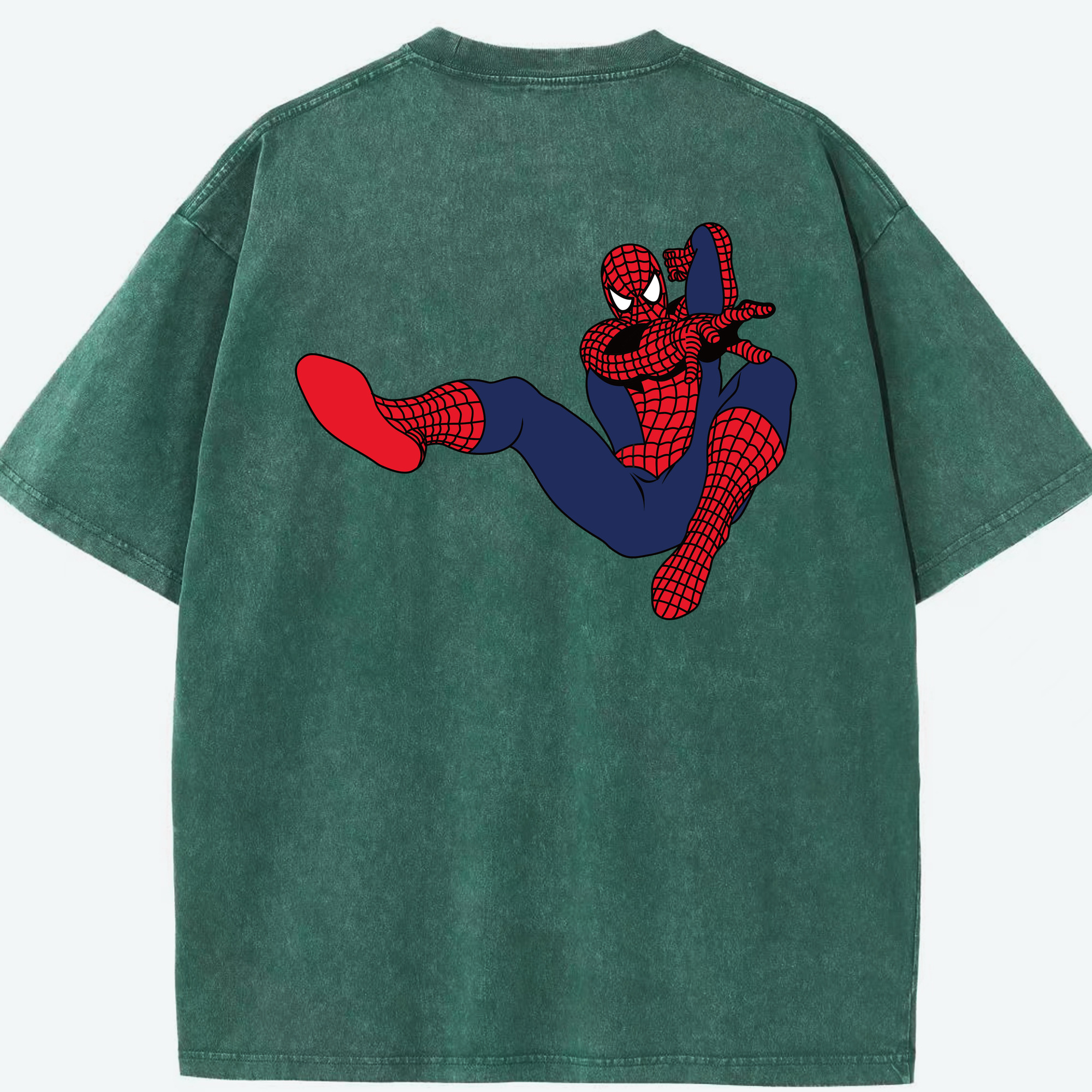 （画像用） アベンジャーズ The Avengers 綿100% ヴィンテージ風 半袖Tシャツ（背面プリント）